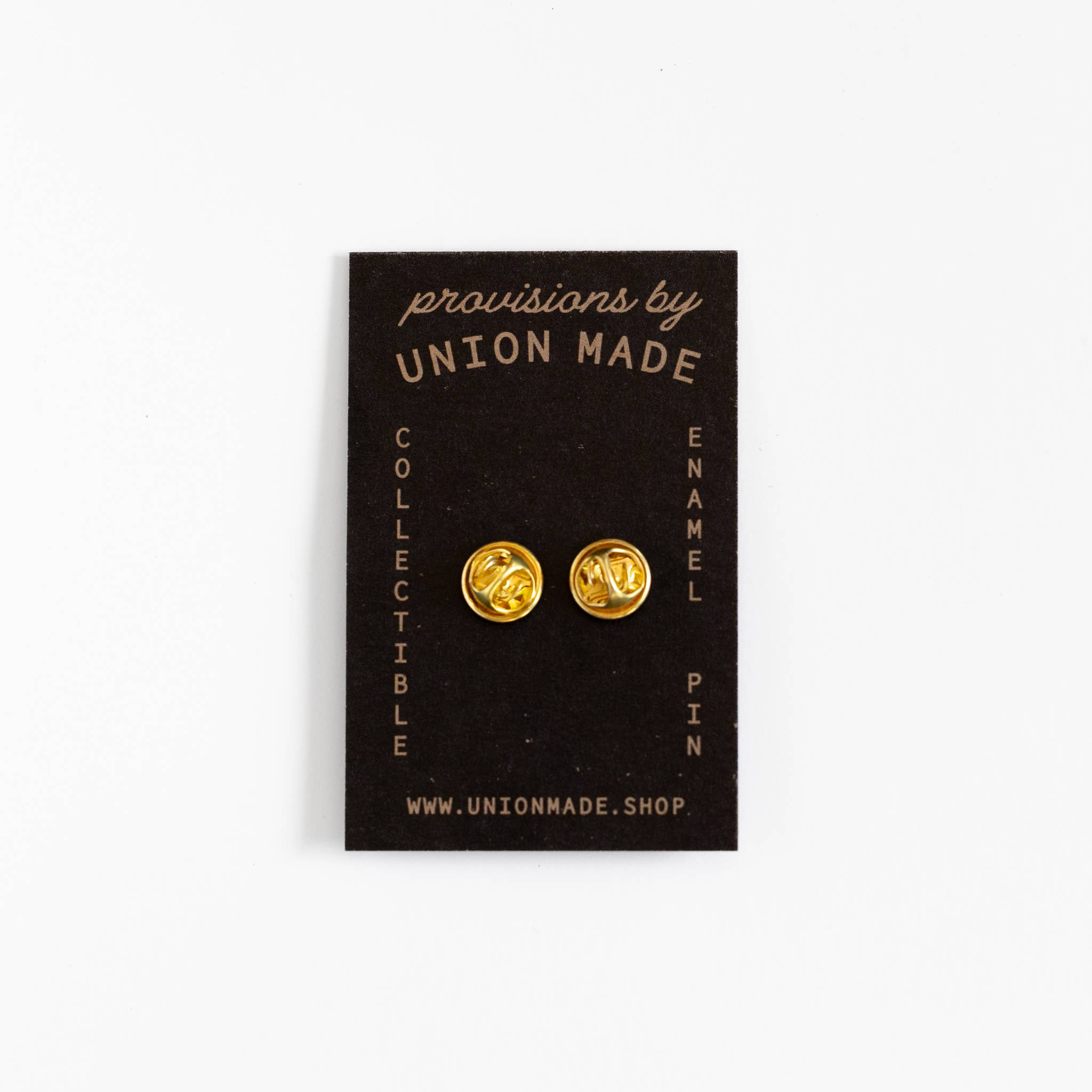 Union Made Largemouth Bass Enamel Pin - Metallic Gold