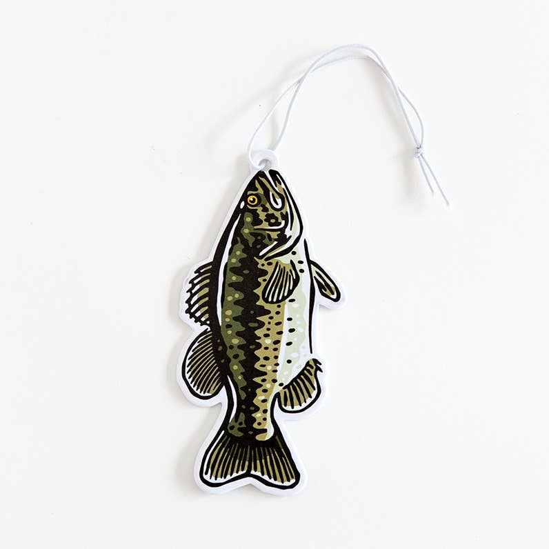 Union Made Air Freshener - Largemouth Bass