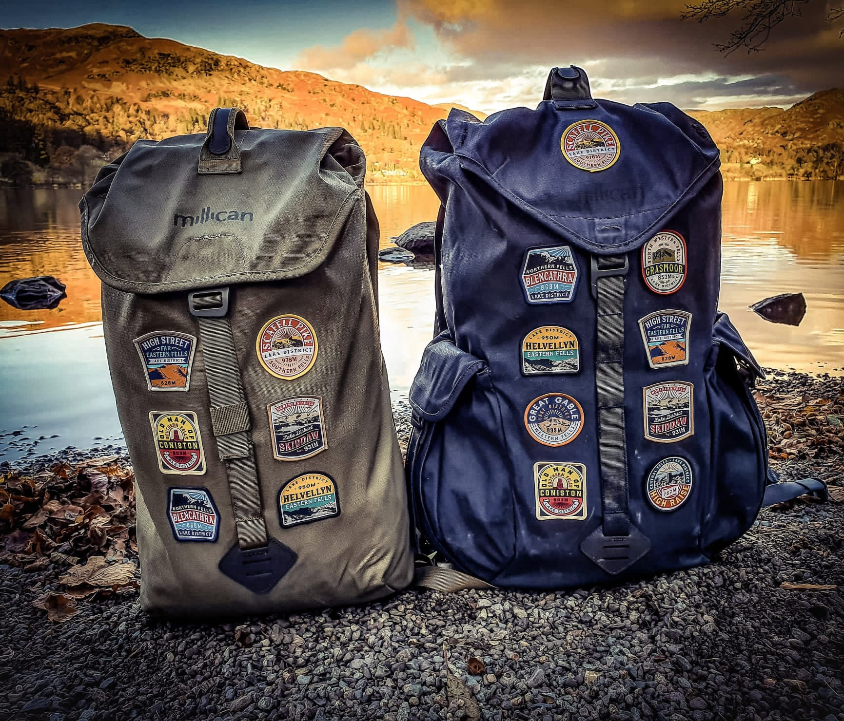The Adventure Patch Company Scafell Pike (Fells Series) Patch