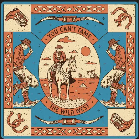 Bandits Bandanas Wild West Bandana