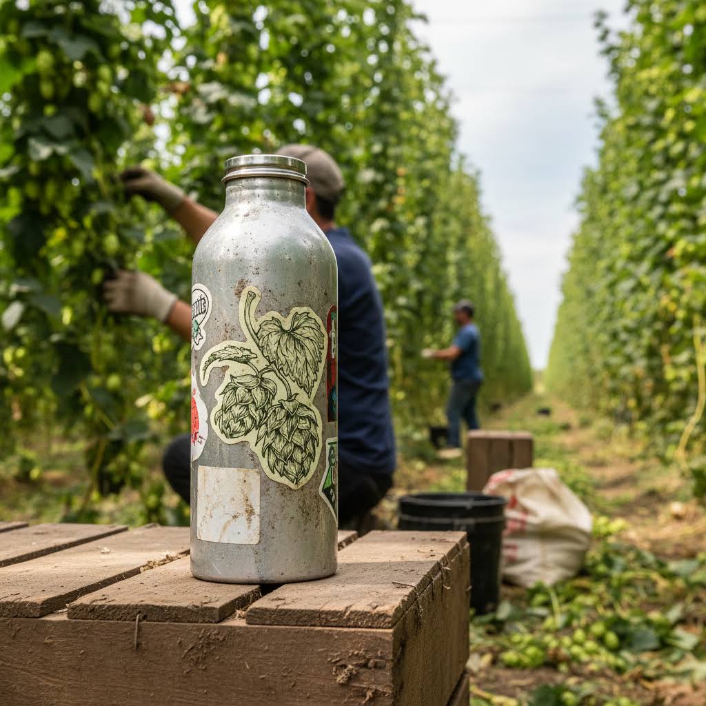 The Wild Wander Hops Sticker