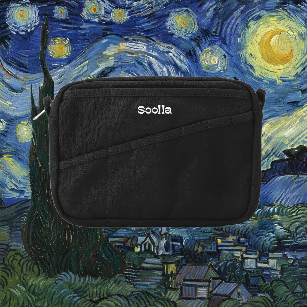 Soolla® Studio Artist Stationery Pouch - Blackout (Back July 2026 / Wishlist Now)