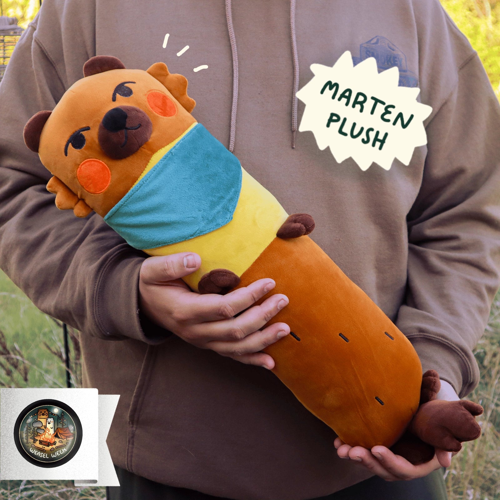 Camp Mustelid European Marten Plush Pal
