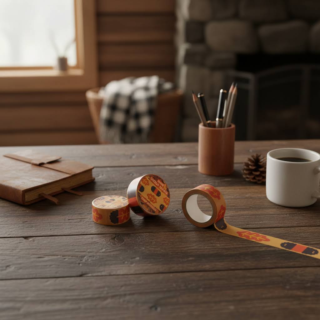 Camp Mustelid Wooly Washi Tape