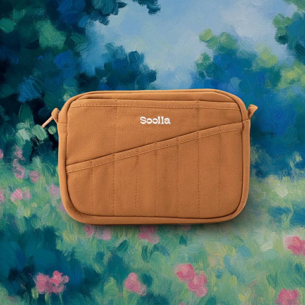 Soolla® Studio Artist Stationery Pouch - Cinnamon