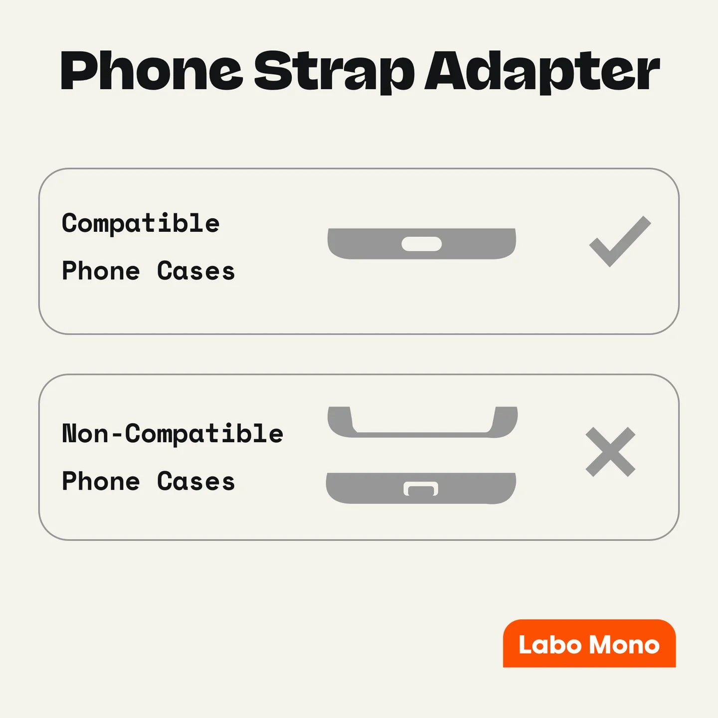 Labo Mono Mobile Phone Adaptor