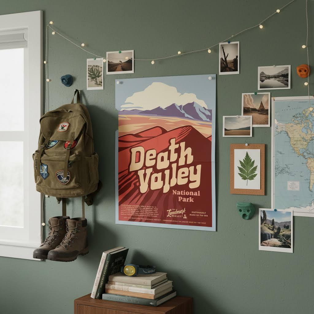 The Landmark Project Death Valley National Parks Poster 12x16