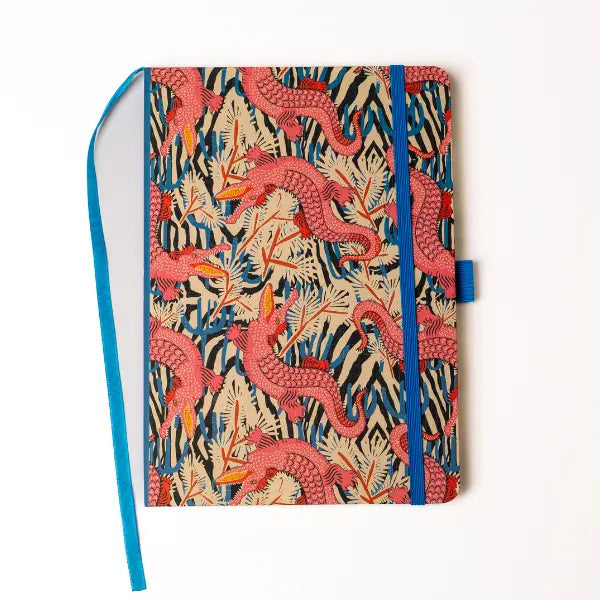 Denik Animal Print Soft Touch Hardbound Layflat Notebook Journal
