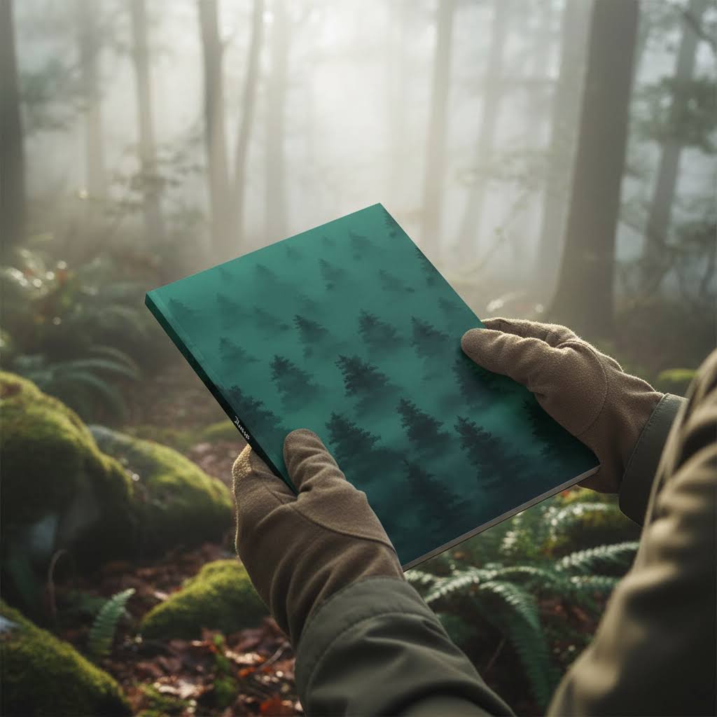 Denik Silence of Nature Medium Layflat Journal Notebook