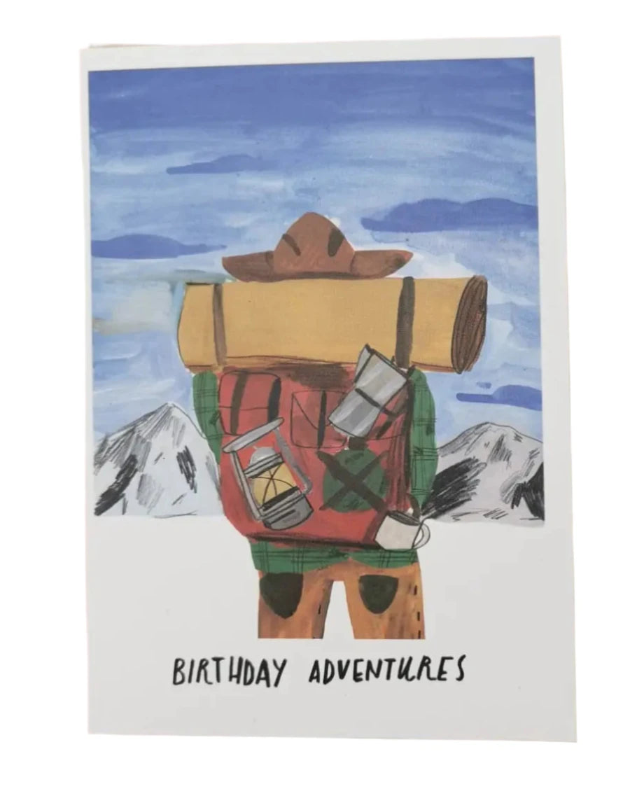 Dick Vincent Illustrations Greeting Card - Birthday Adventures