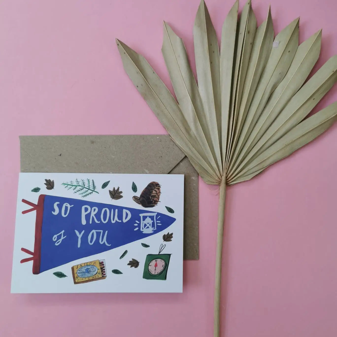 Dick Vincent Illustrations Greeting Card - So Proud Of You