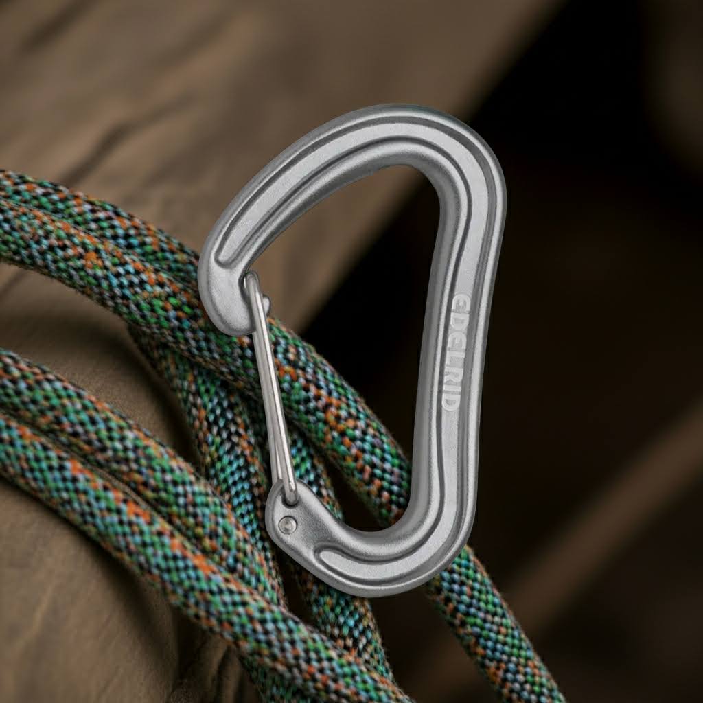 Edelgrid Carabiner Quick Draw Nineteen G - Slate