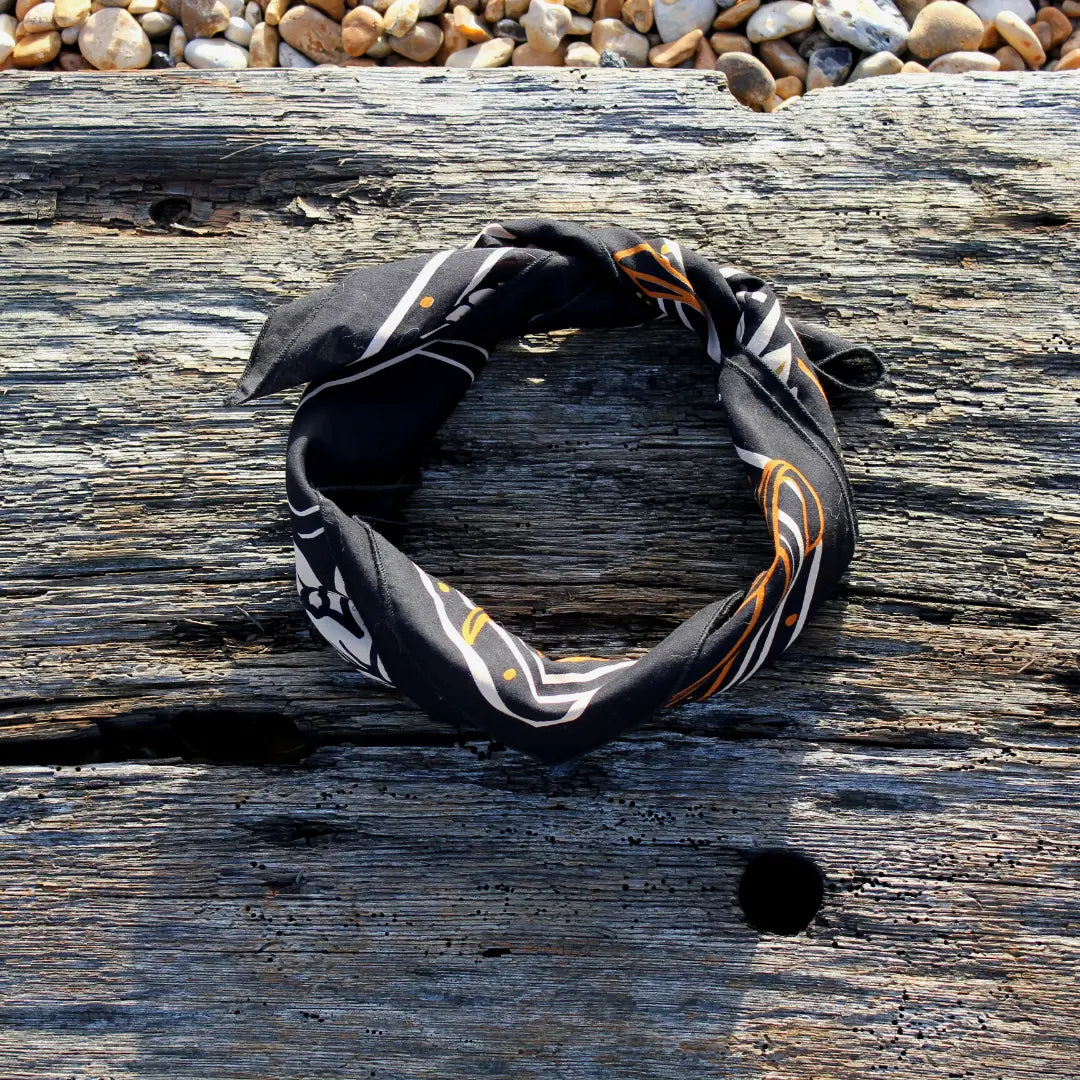 Felix Green Aviary Bandana Scarf