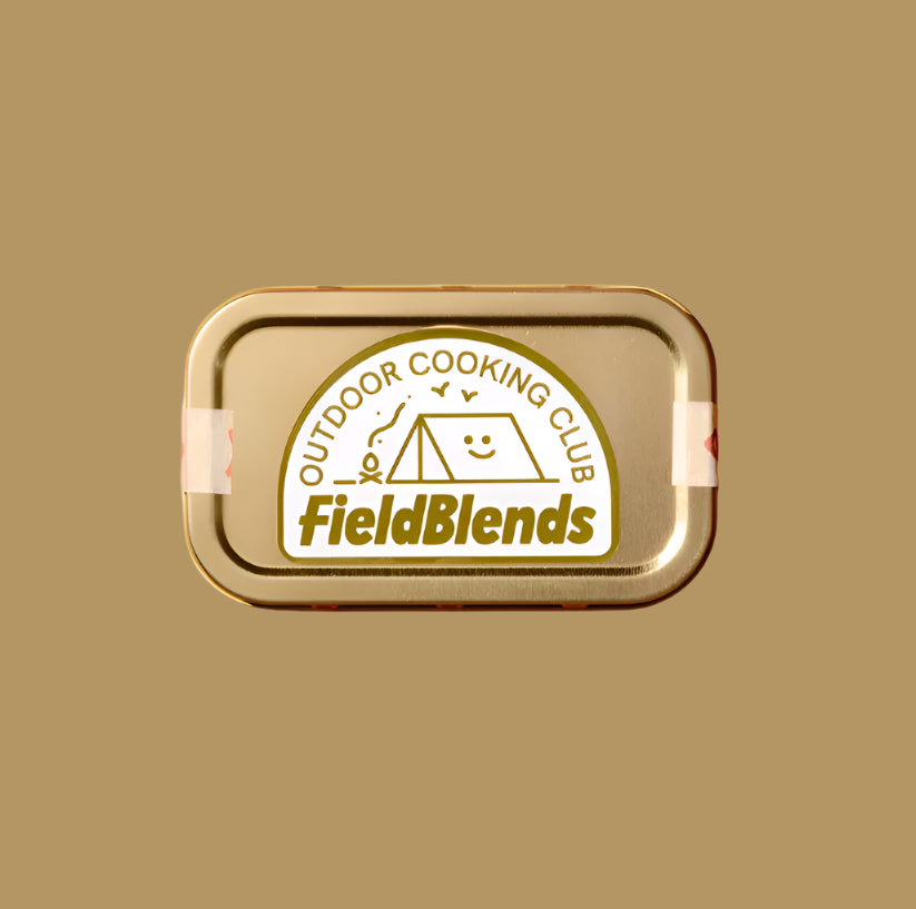 Field Blends Smokey Jalapeńo & Peach Camping Tin