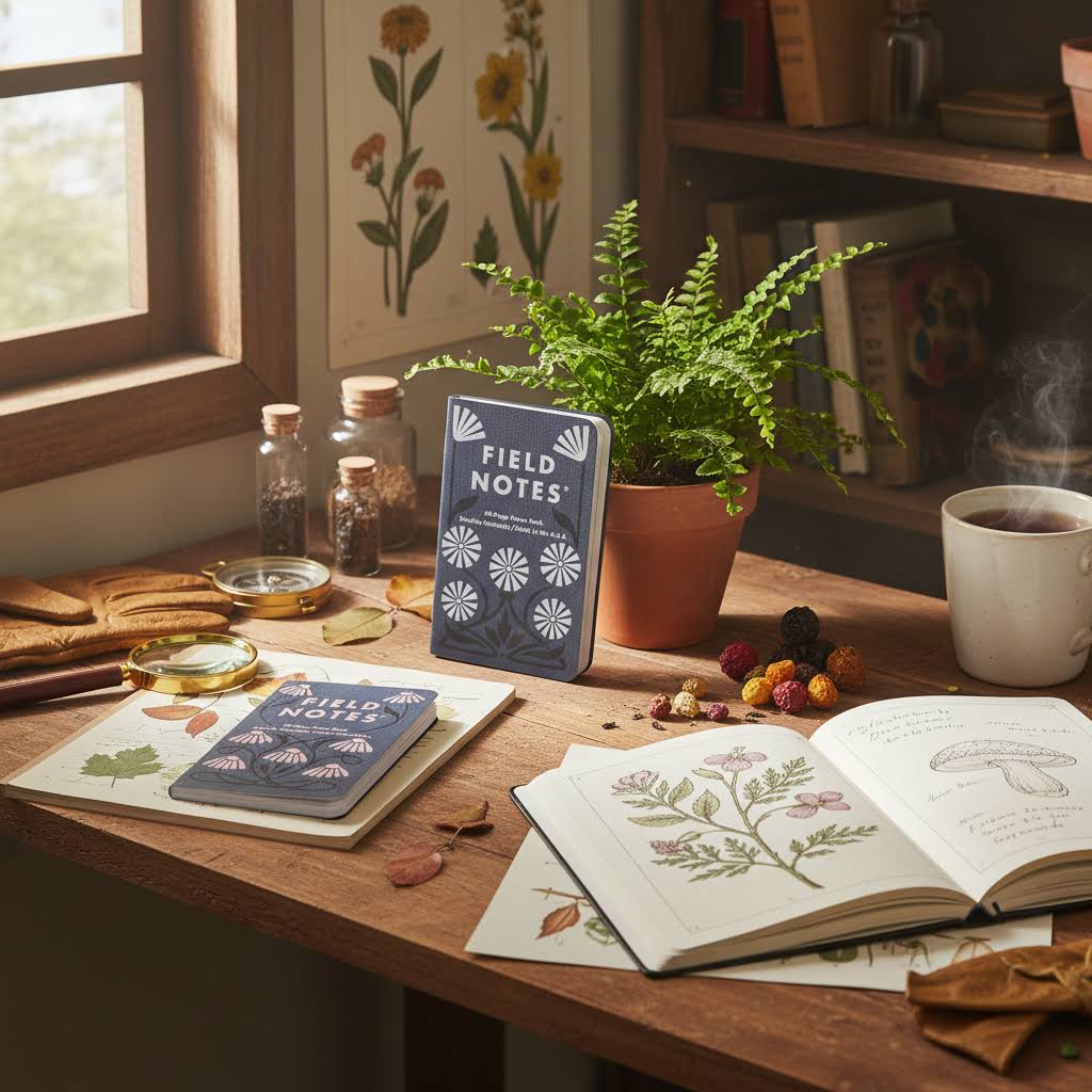 Field Notes Fall Flowers (2025 Edition) 3-Pack