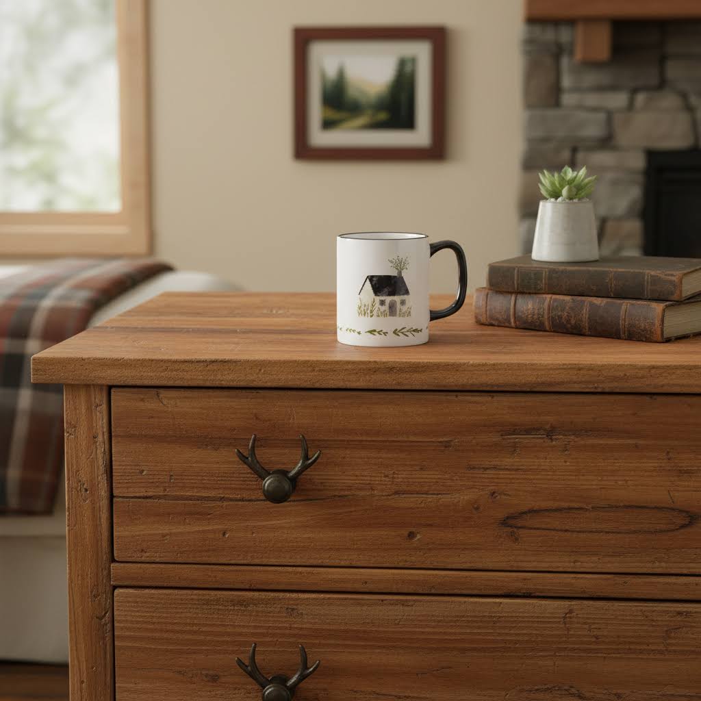 Park Designs Together Cottage Folk Mug