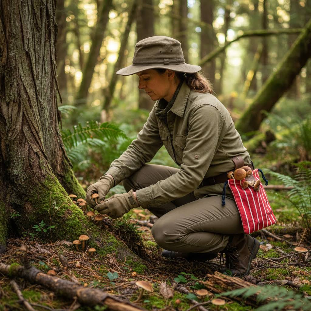 Forager Provisions X Kjøtt Supply Co - The Forager Bag (Red or Navy)
