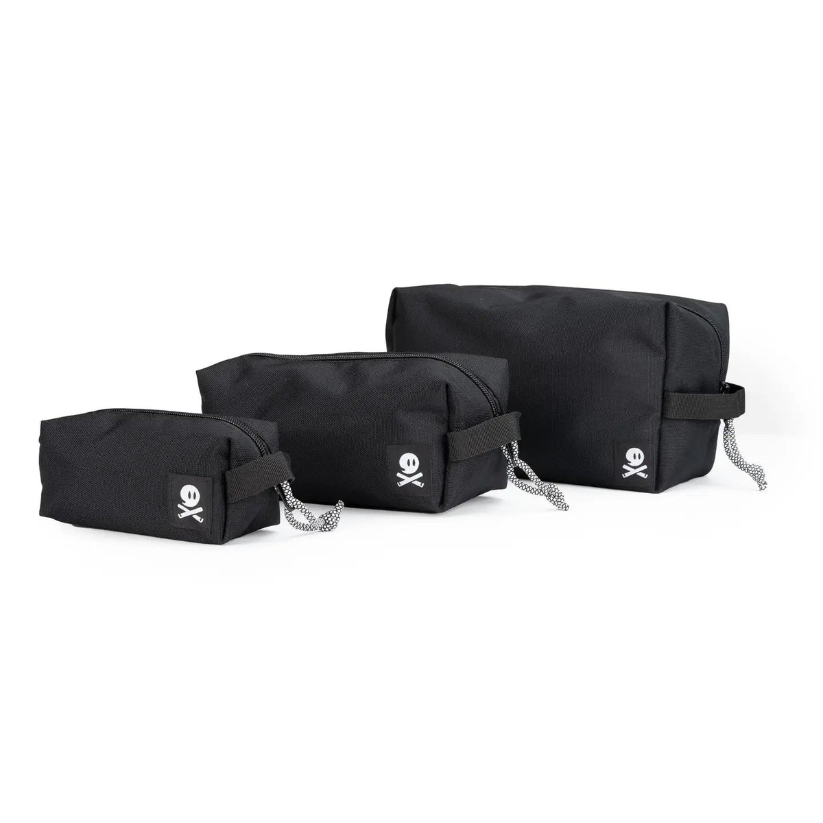 Forager Provisions LTD Ghost Outdoors Australia black modular dopp kit 3-pack for travel and gear organisation.