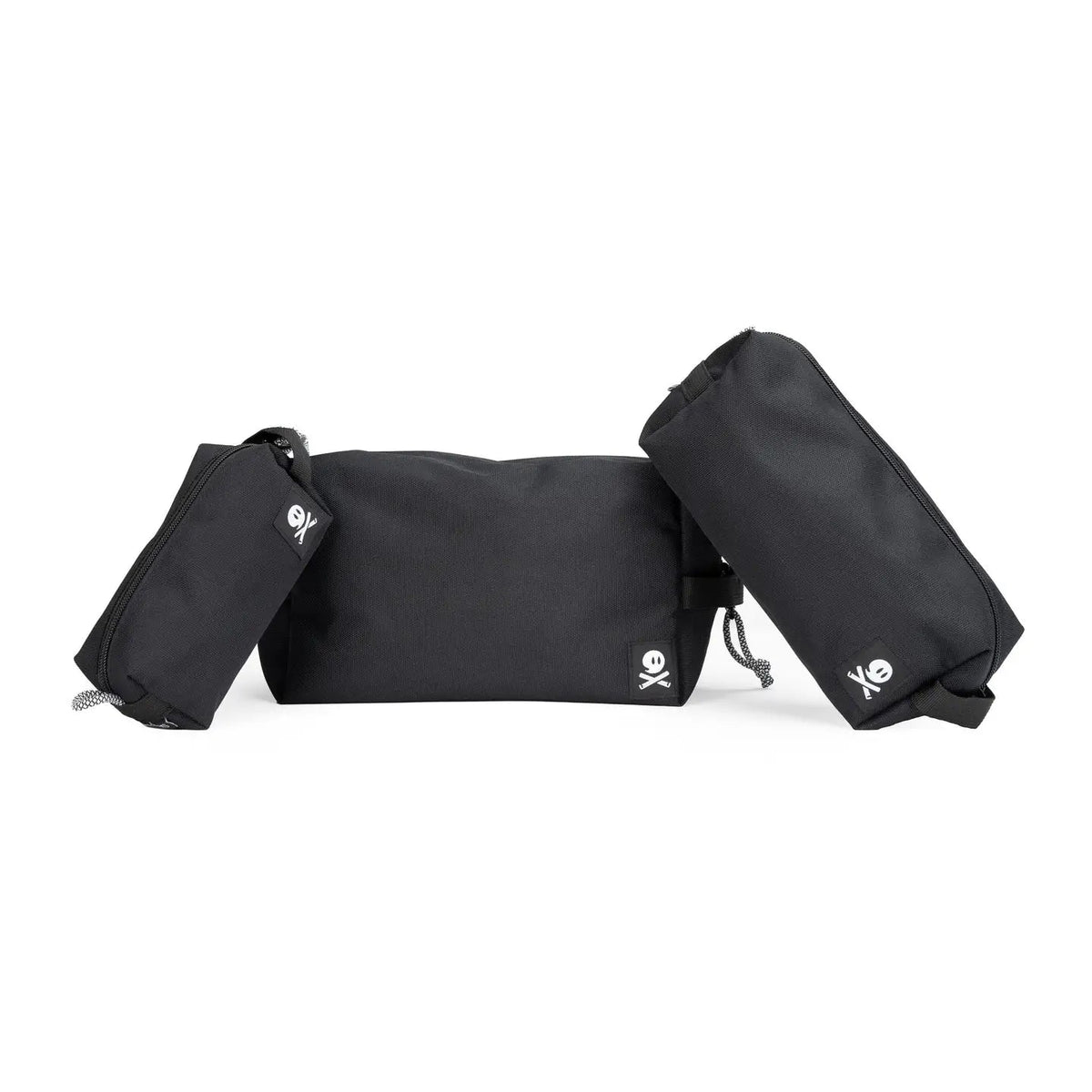 Forager Provisions LTD Ghost Outdoors Australia black modular dopp kit 3-pack for travel and gear organisation.