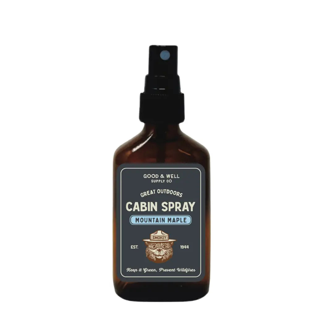Good & Well Supply Co Mountain Maple Smokey Bear Cabin Spray