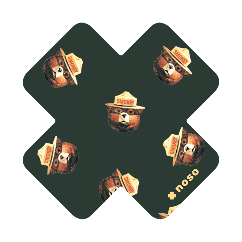 Smokey Bear Head Toss X NoSo Repair Patch