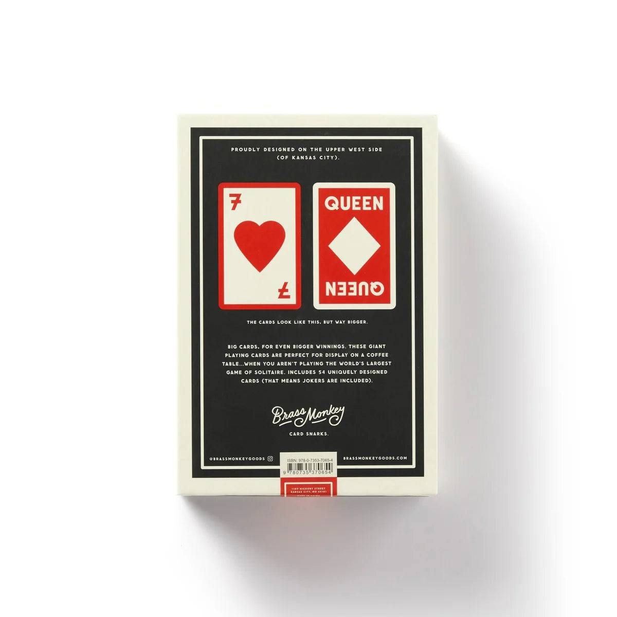 Big Deal Giant Playing Cards Brass Monkey