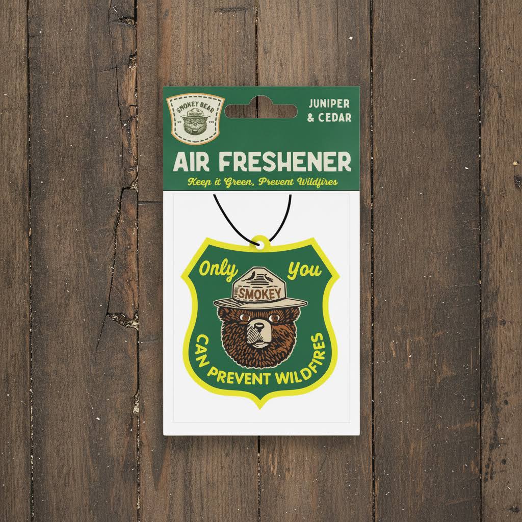 Good & Well Supply Co Juniper & Cedar - Smokey Bear Air Freshener
