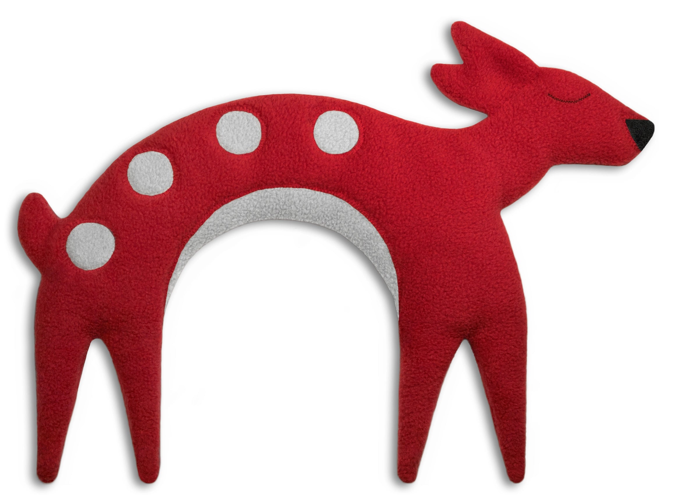 Leschi Neck & Shoulder Warming Pillow – Forest Animal Red Deer