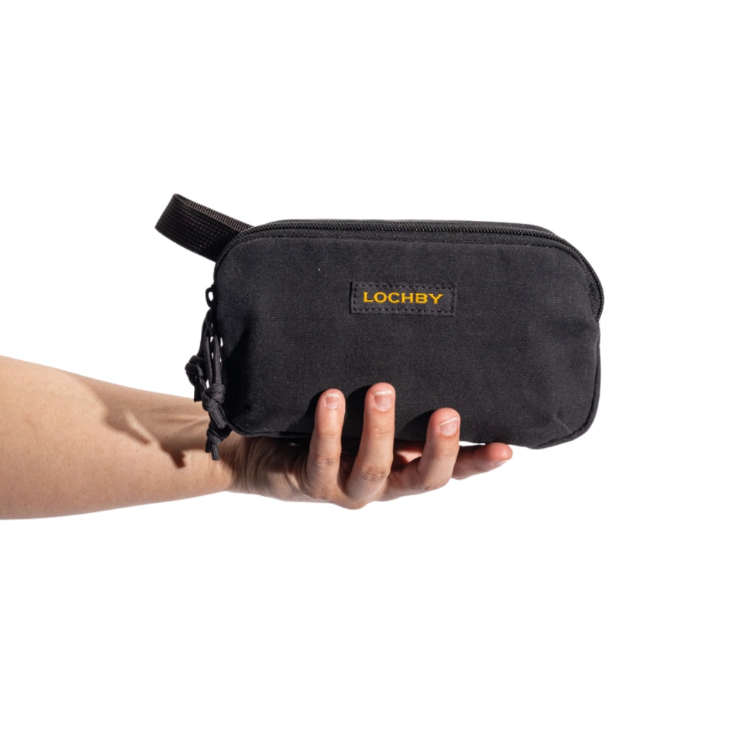 Lochby Mini Venture Pouch Travel Organiser Bumblebee Black