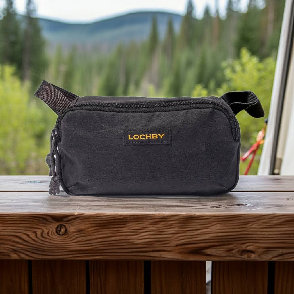Lochby Mini Venture Pouch Travel Organiser Bumblebee Black