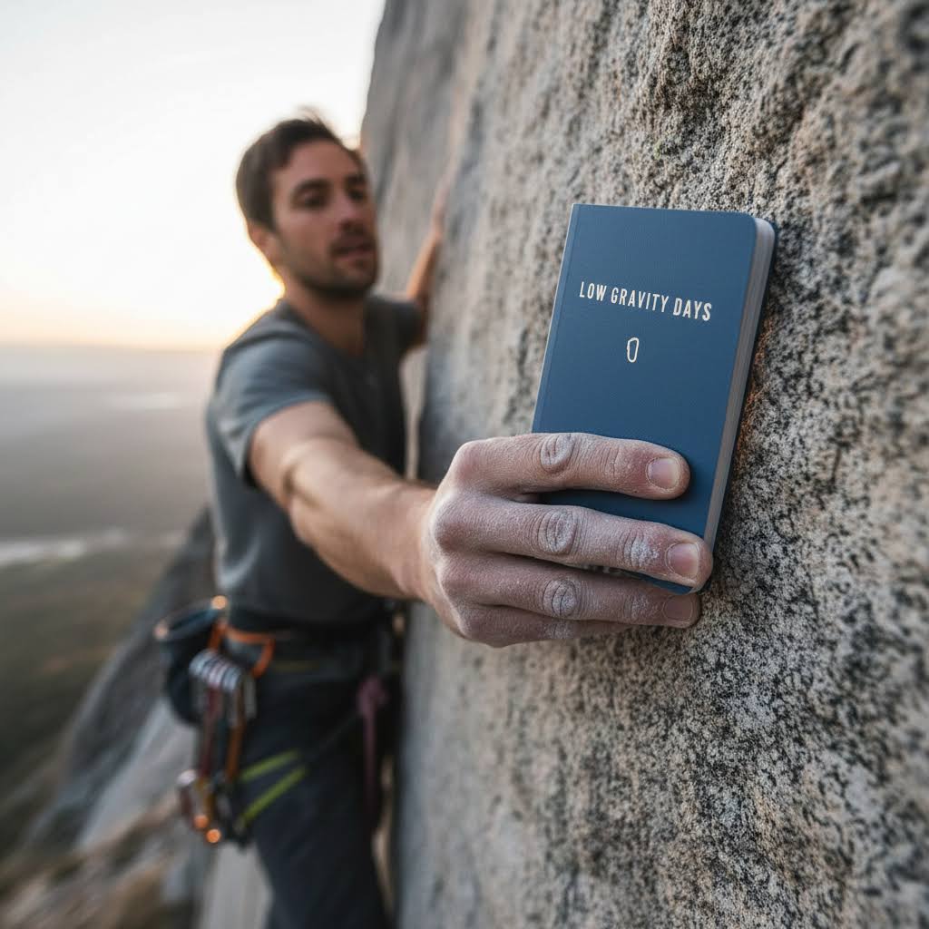 Mountaineer Books - Low Gravity Days (Climbing) Notepad