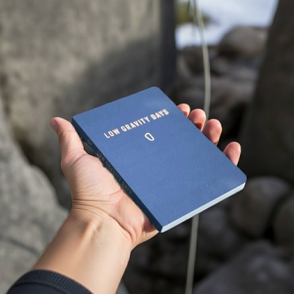 Mountaineer Books - Low Gravity Days (Climbing) Notepad