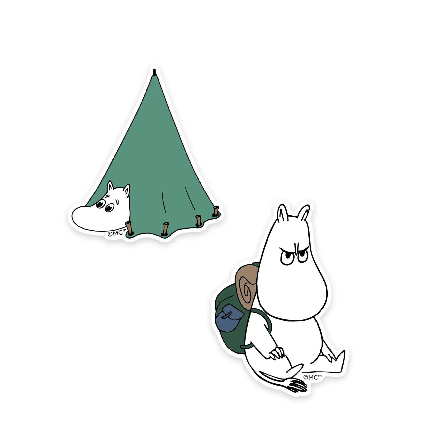 Nordicbuddies Moomintroll Adventure Xl-Sticker Combo
