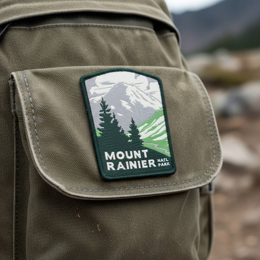 The Landmark Project Mount Rainier National Parks Patch