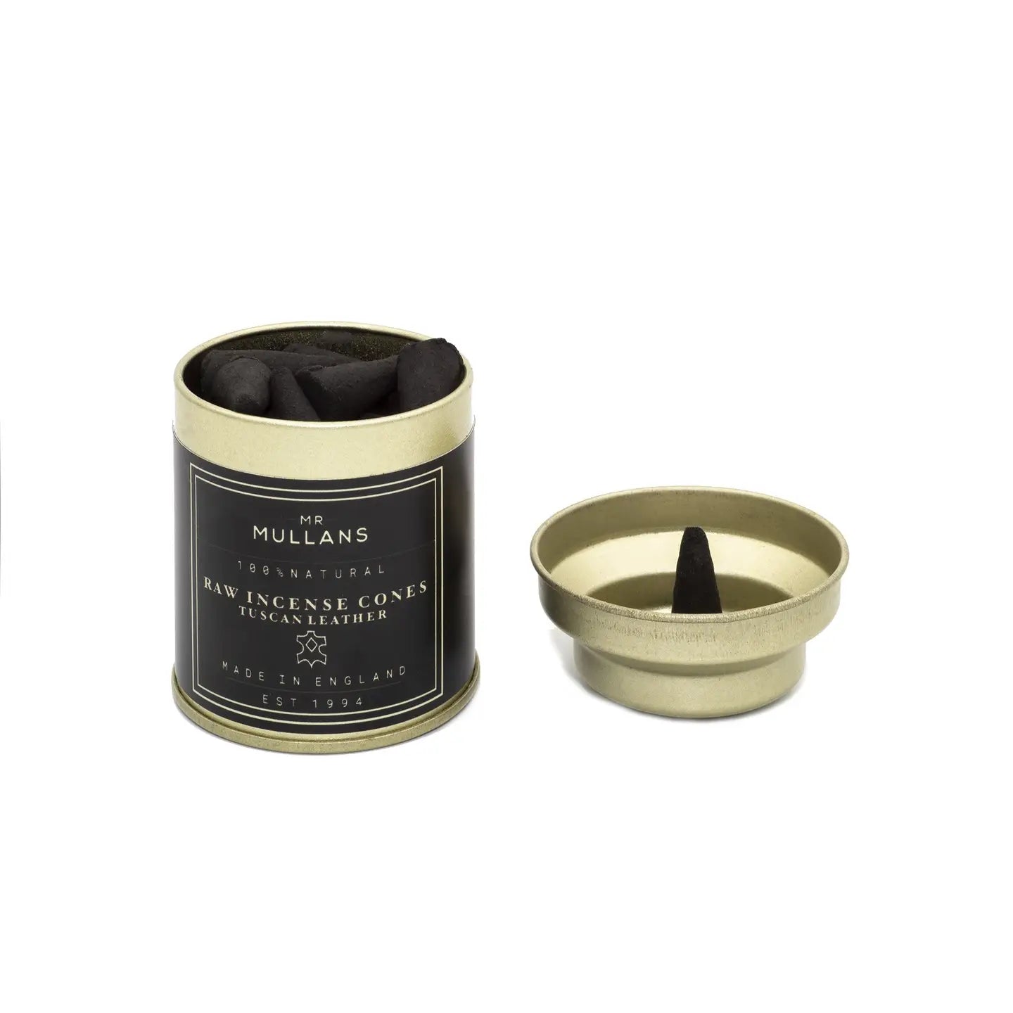 Mr Mullans Apothecary Incense Cones - Tuscan Leather