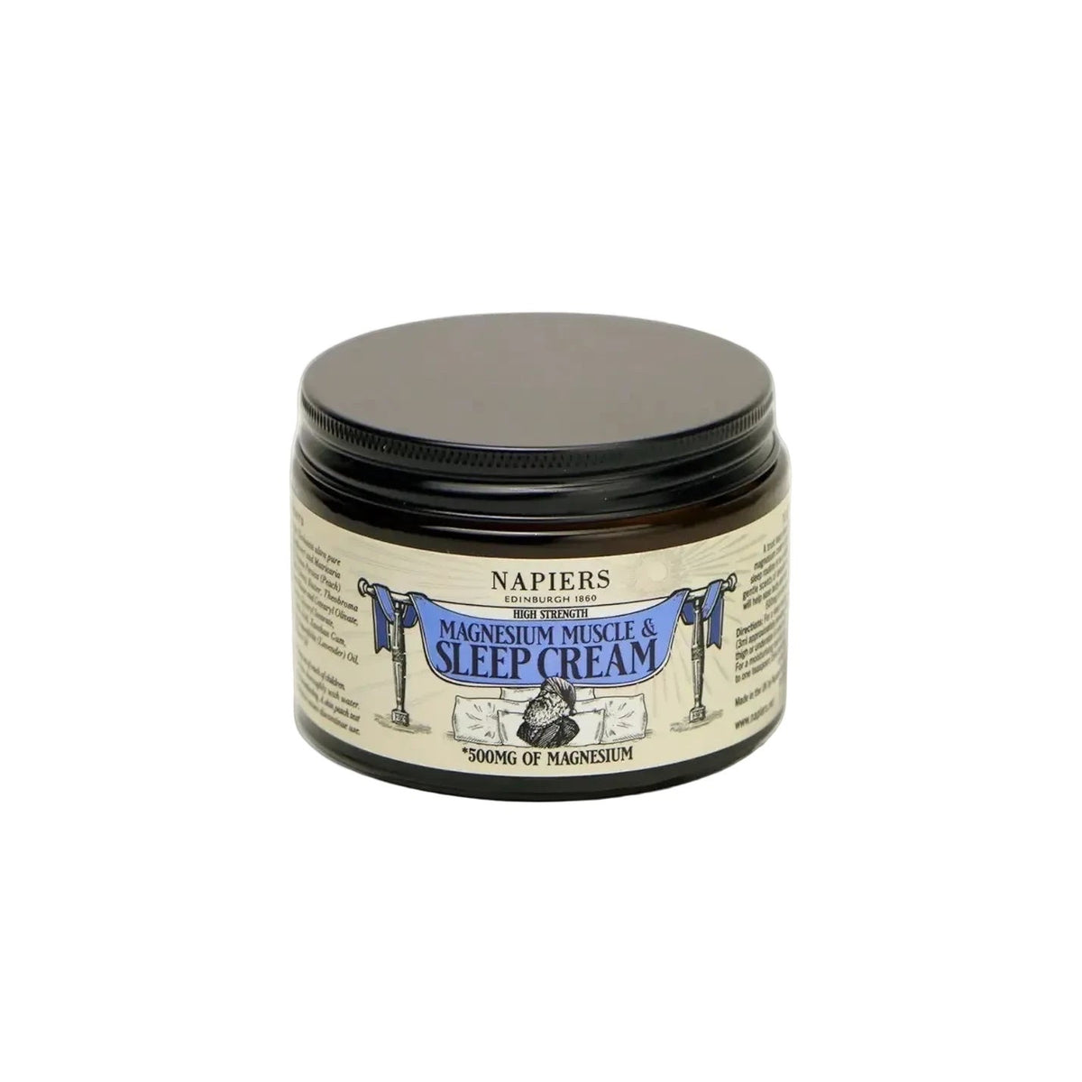 Napiers Magnesium Muscle & Sleep Cream 325g—top choice for muscle recovery, relaxation, and sleep aid. Fast-acting relief.