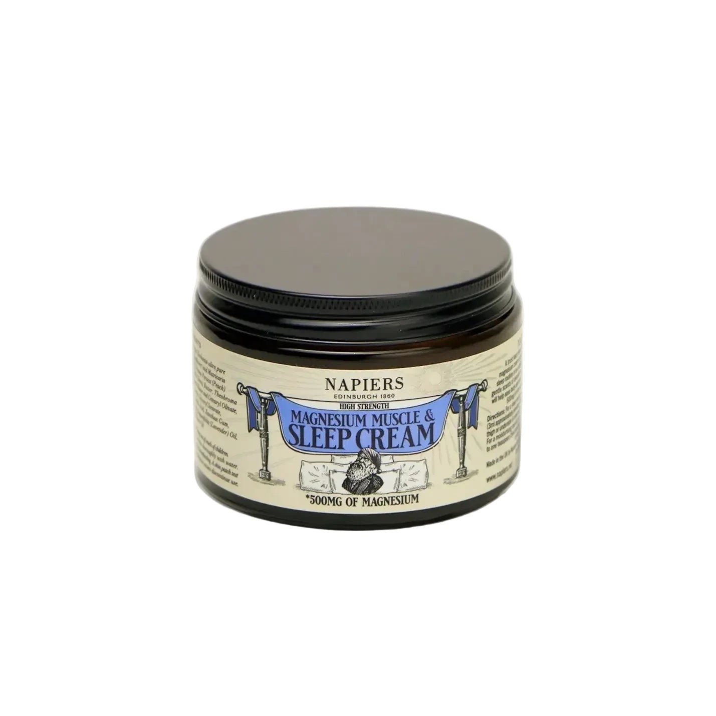 Napiers Magnesium Muscle & Sleep Cream 325g—top choice for muscle recovery, relaxation, and sleep aid. Fast-acting relief.