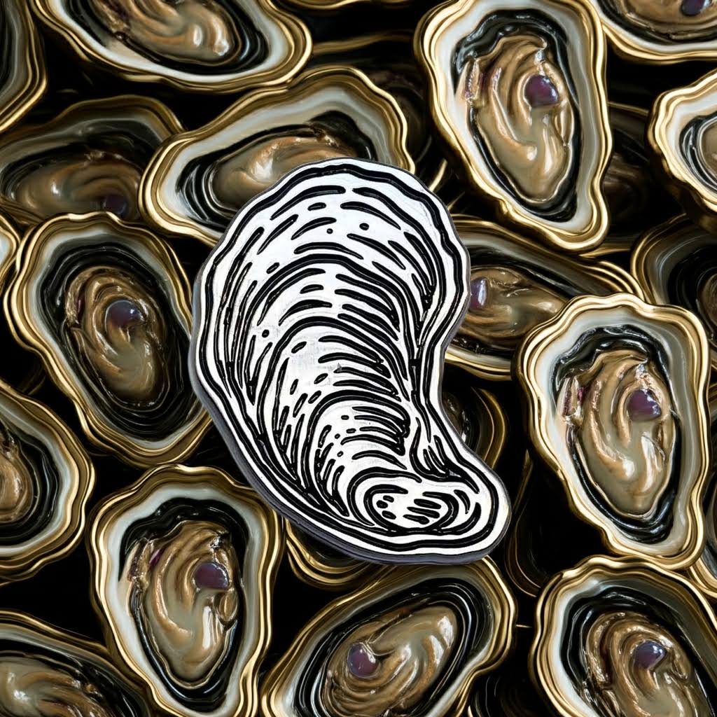 The Wild Wander Oyster Enamel Pin