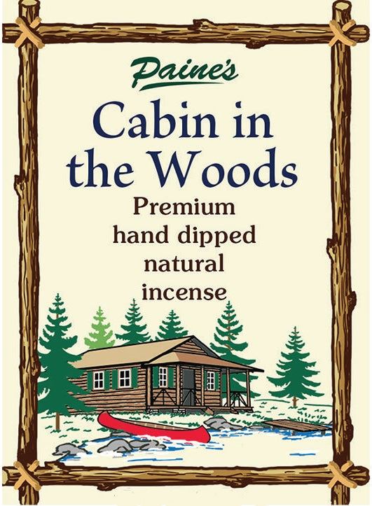 PAINES Cabin In The Woods 20 Incense Sticks