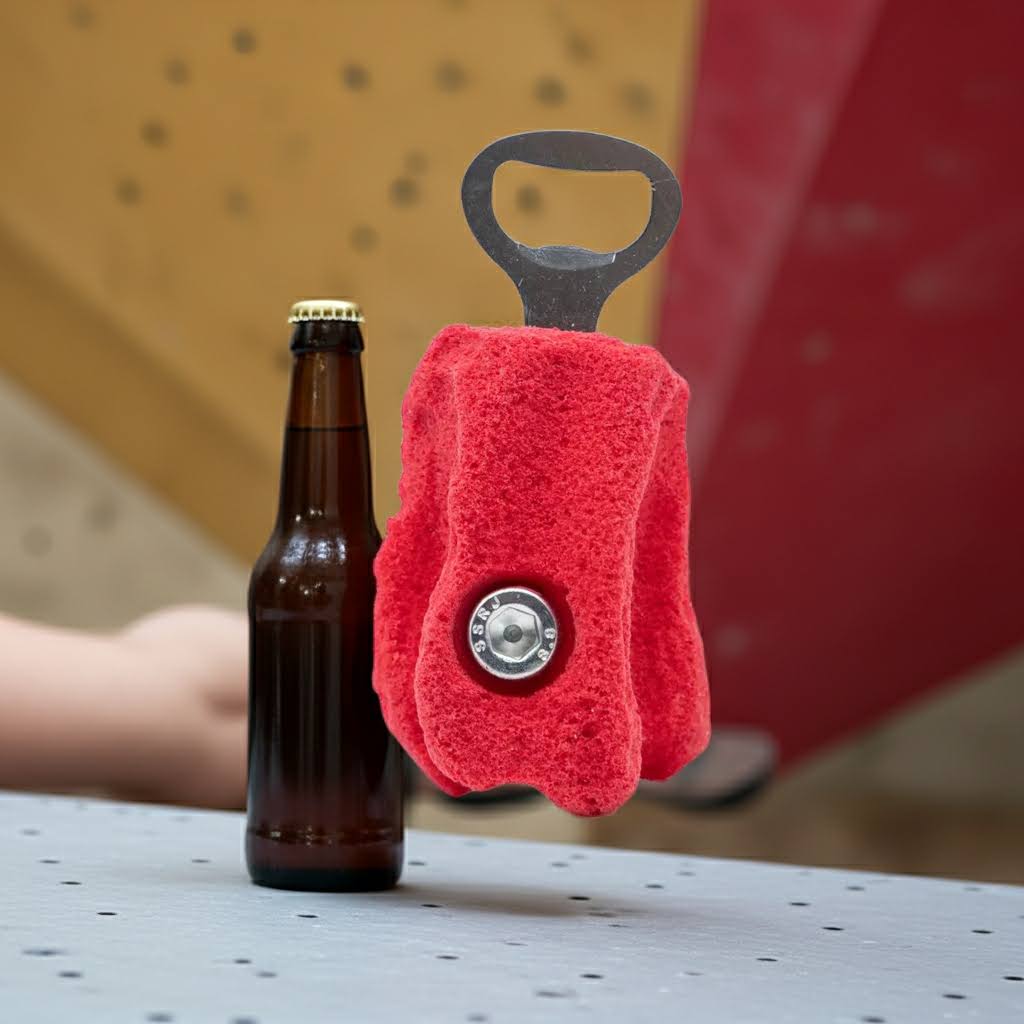 Seven Peaks Climber Bottle Opener - Red