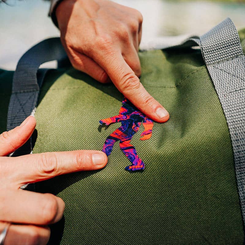 Pyschedelic Tie Dye Sasquatch x Noso Repair Patch
