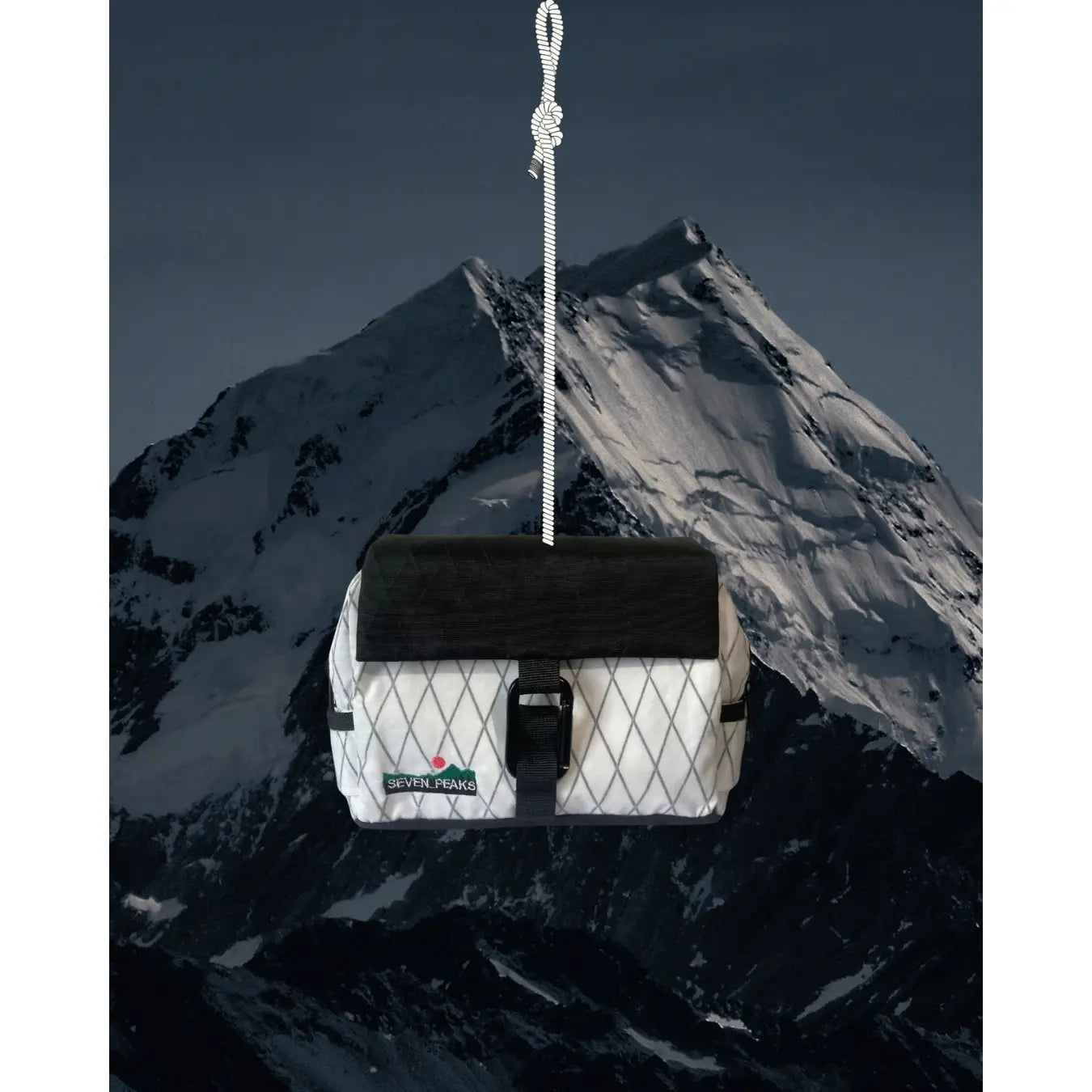 Seven Peaks Riñonera Fanny Pack - Blanco Y Negro