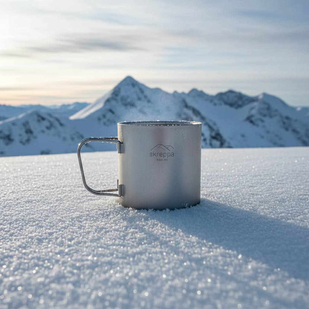 Skreppa Double Wall Titanium Mug 450ml