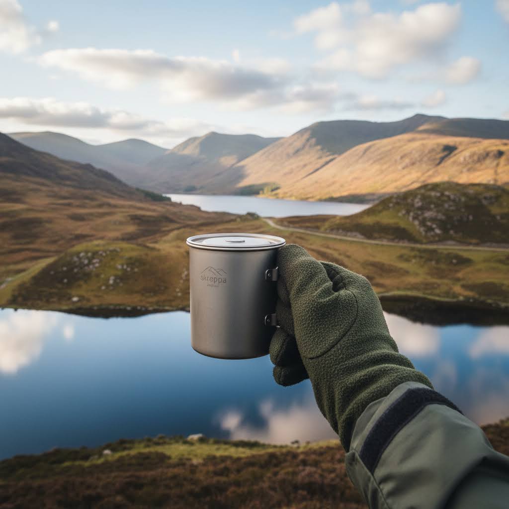 Skreppa Single Wall Titanium Mug 450ml