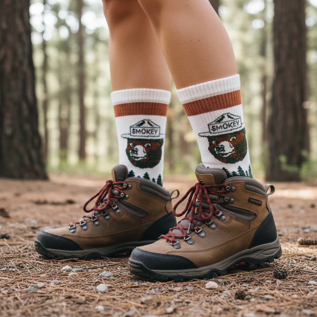 The Landmark Project Smokey Bear Socks