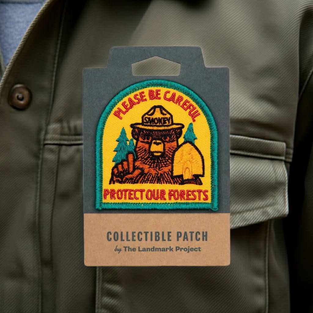 The Landmark Project Smokey Bear Patch - Protect Our Forests