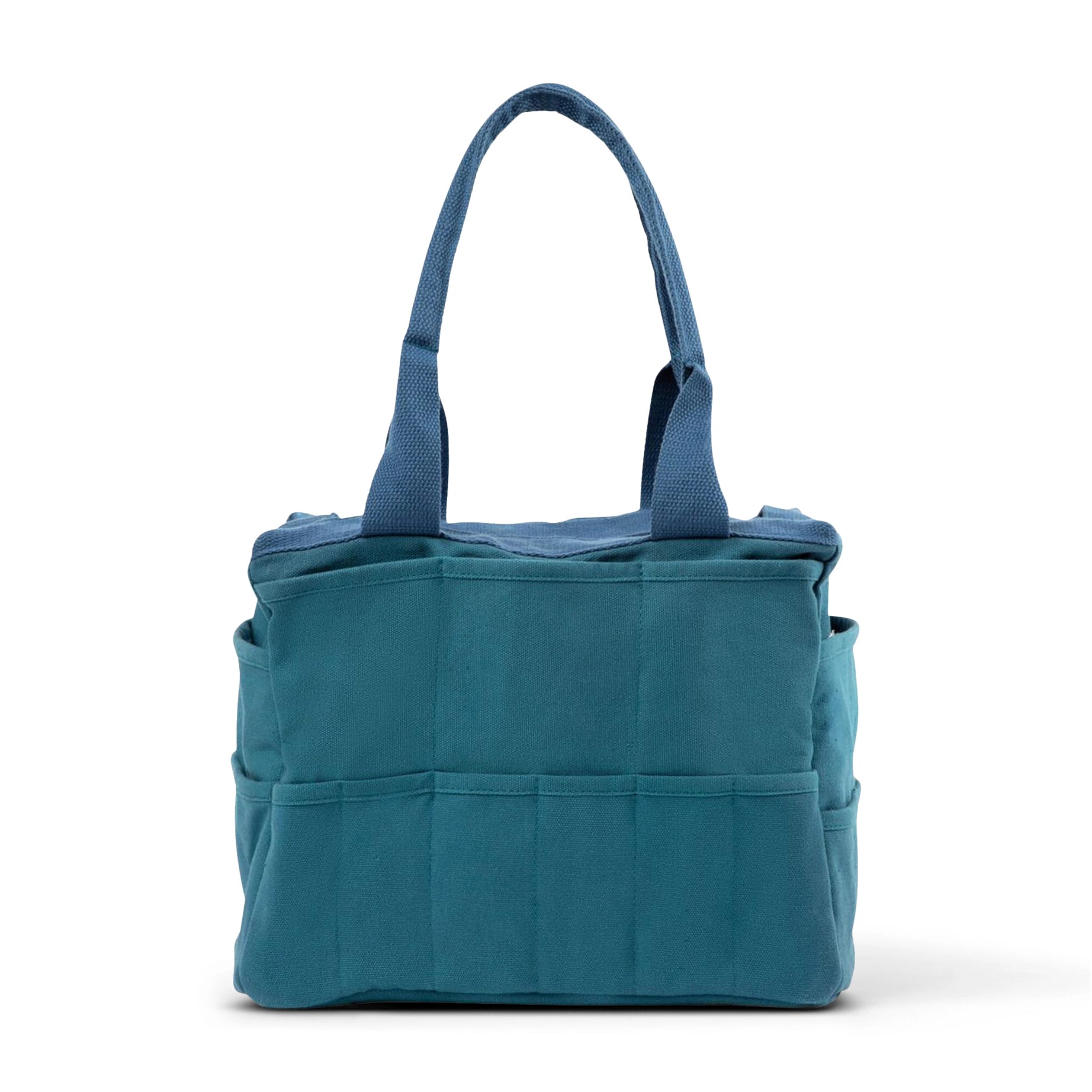 Shop the Soolla Studio Pottery Art Bag in Aquamarineâfeatures side pockets, double handles. Perfect artist tote on white background.