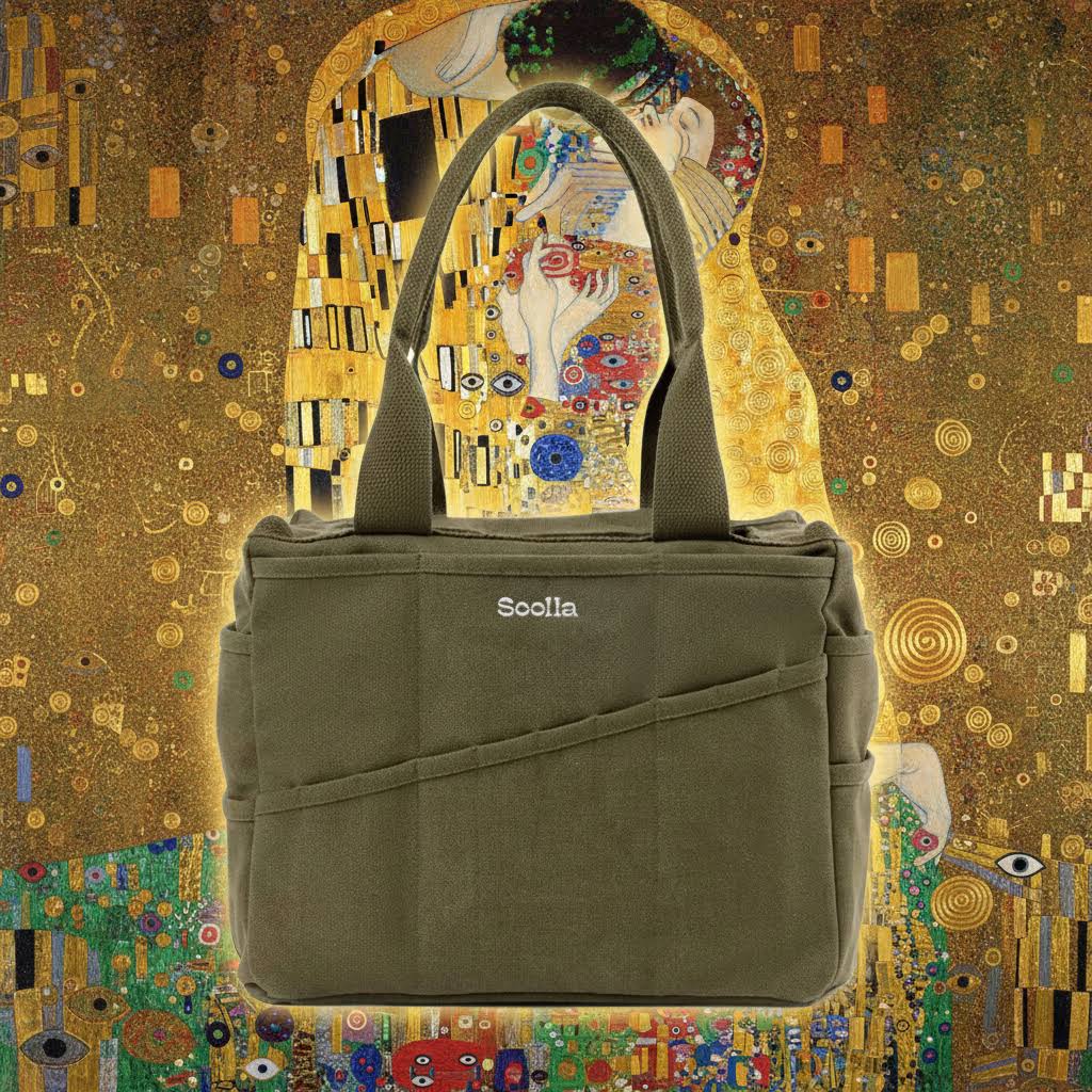 Soolla Pottery Artist Bag - Forest Green (Back July 2026 / Wishlist Now)