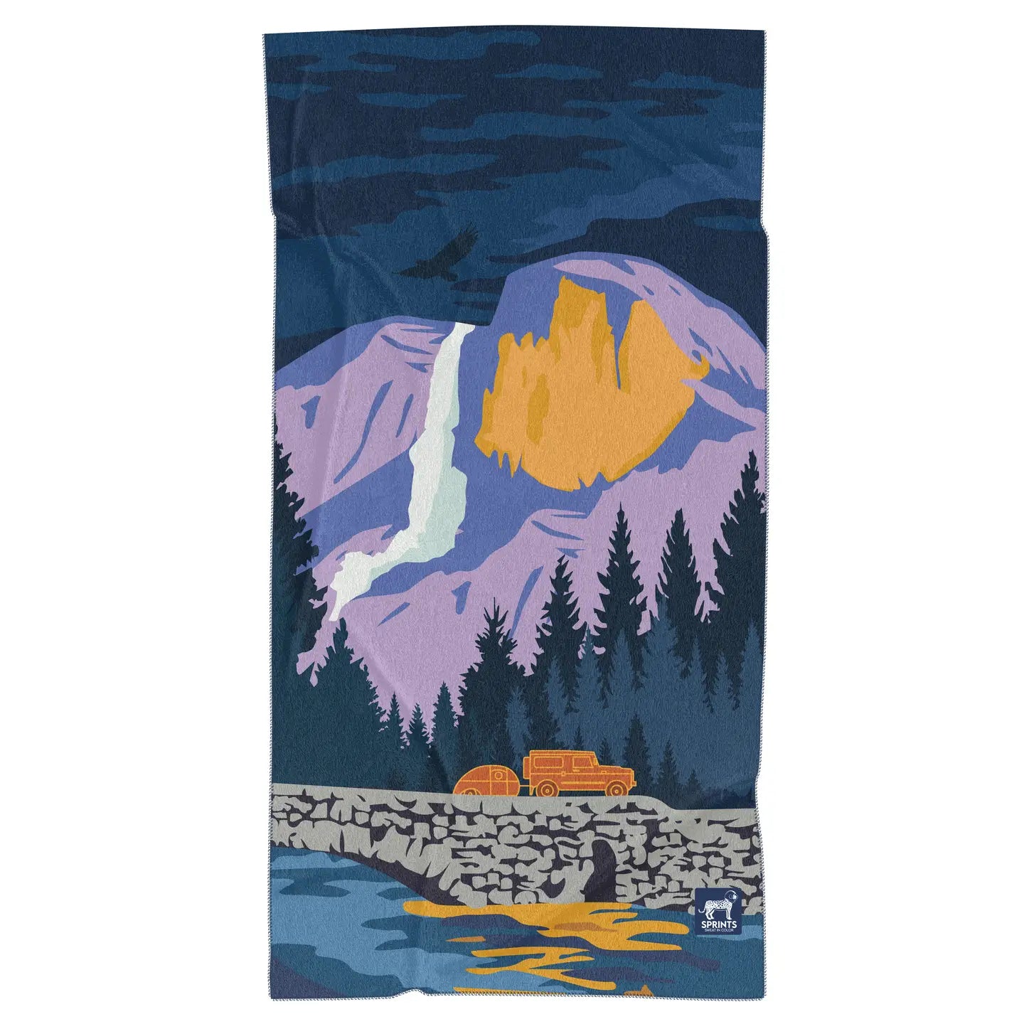 Sprints National Park Yosemite Car Seat Cover Towel