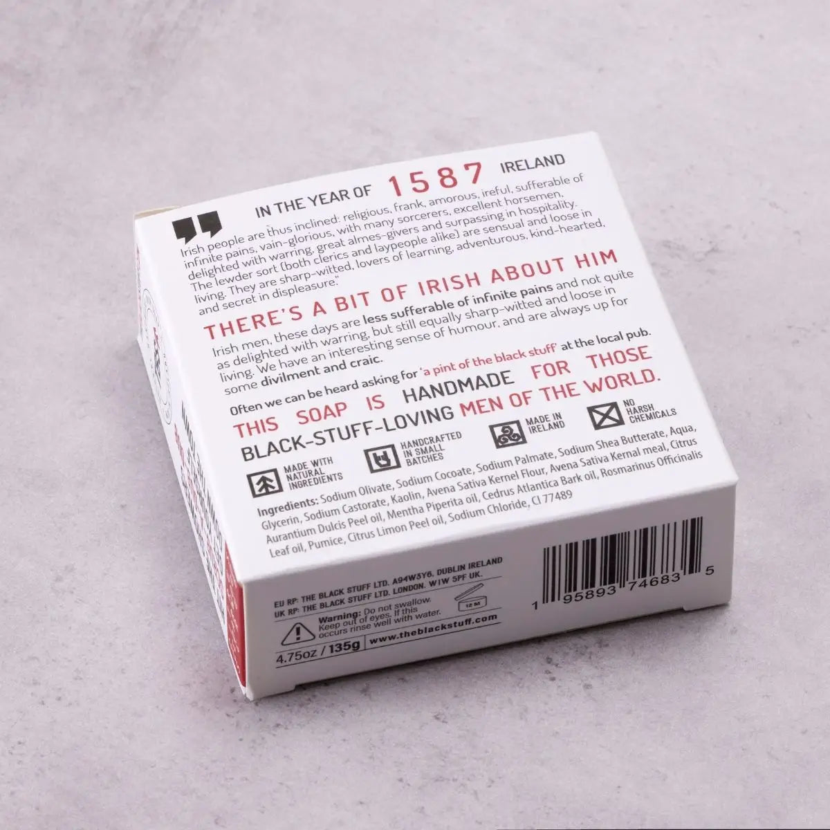 The Black Stuff Soap - Eucalyptus On Ice
